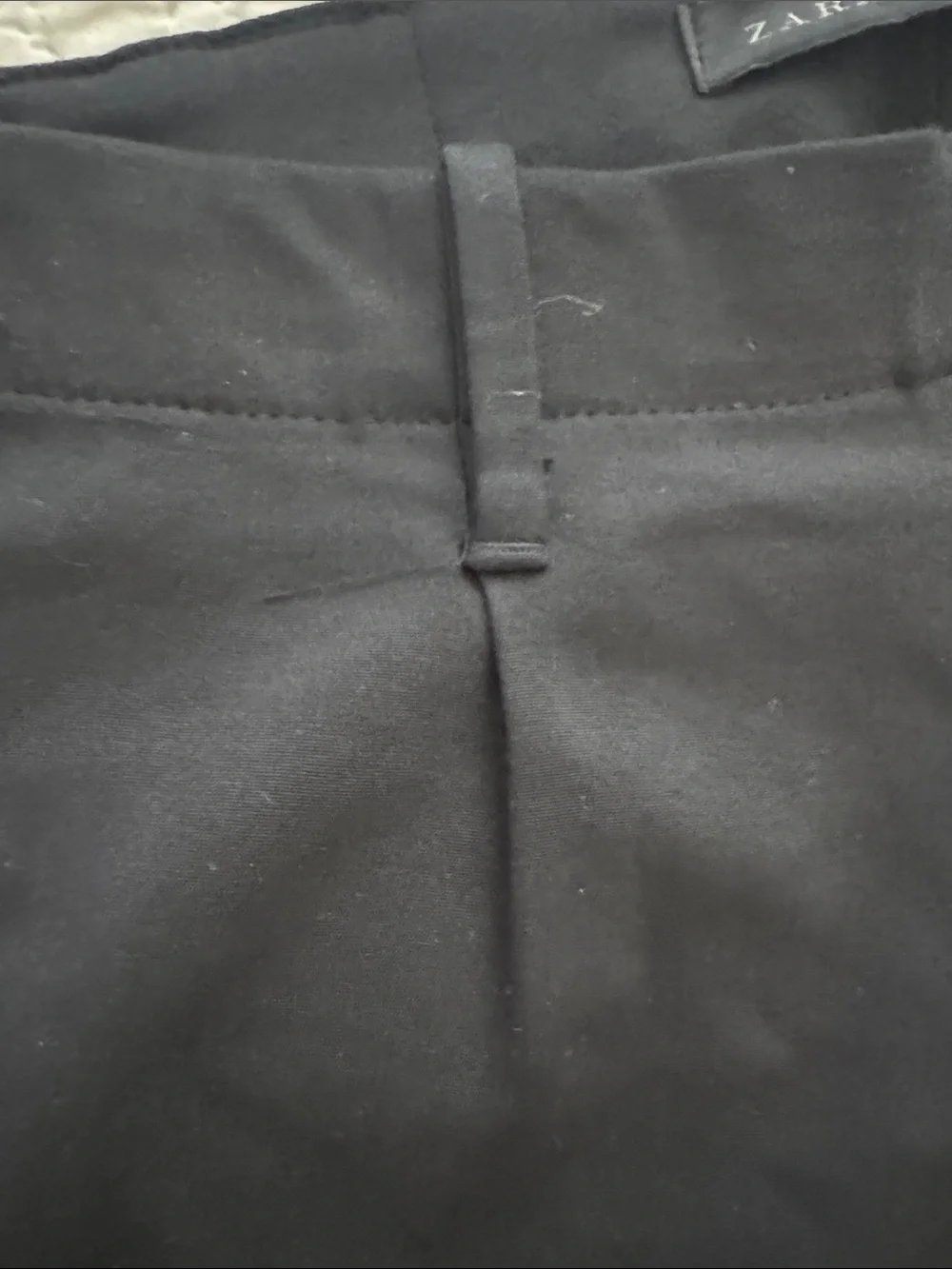 Men's Black Dress Pants - Classic Slim Fit- Zara Man - Picture 5 of 6